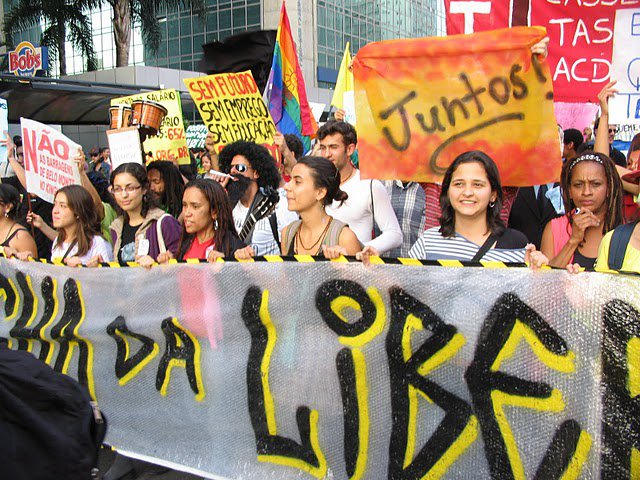 Juntos em São Paulo marchou por Liberdade