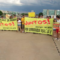 Brasília atende o chamado dos Indignados e acampa em frente ao Congresso Nacional no 15.O!