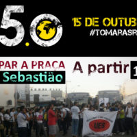 15.O: vamos ocupar a Praça São Sebastião em Santarém!