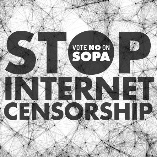 Não à lei SOPA!