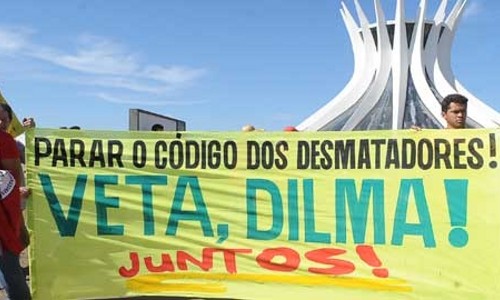 JUNTOS! Contra a Reforma do Código Florestal, Veta Dilma!