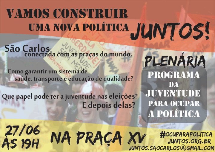São Carlos convida: Plenária de Criação do Programa de Juventude!