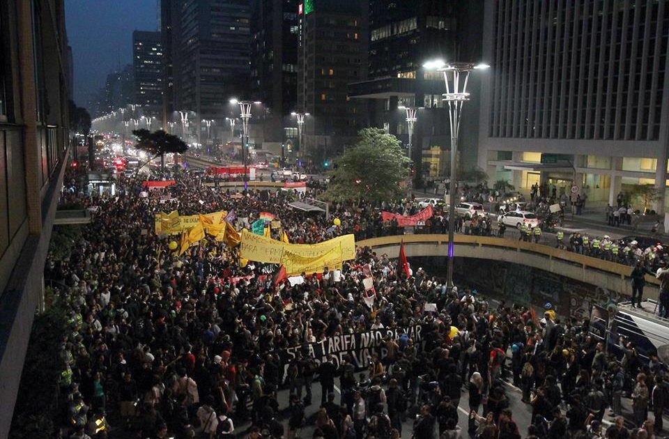 Nós queremos vencer a luta das tarifas em São Paulo