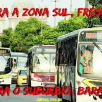Ônibus cariocas: Frescão para a zona sul, baratas para o subúrbio