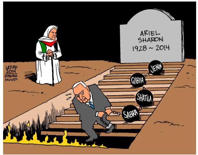 Morre Ariel Sharon, genocida de nosso tempo