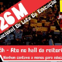 Estudantes vão às ruas de Brasília contra os cortes da educação