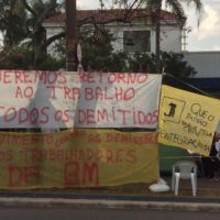Todo apoio à luta dos demitidos da GM de São Caetano do Sul!