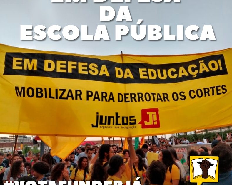 Em defesa da escola pública: Vota FUNDEB já!