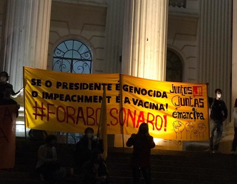 10 anos do Juntos! Brigadas da juventude mobilizando pelo Fora Bolsonaro