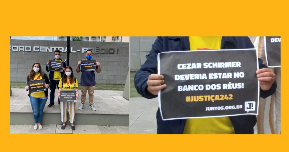 #Justiça242: Juntos na luta por justiça no caso da Boate Kiss