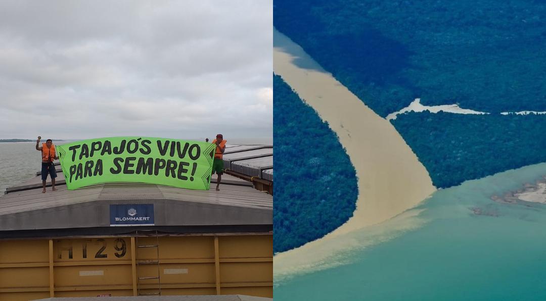 Não é chuva, é garimpo: o Rio Tapajós pede socorro!