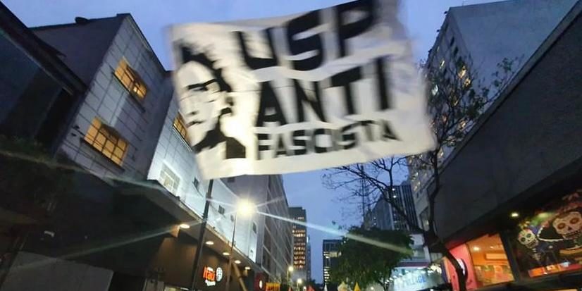 A USP deve seguir sendo território antifascista: fora fascistas da nossa universidade!