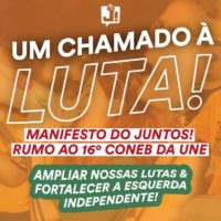 Um chamado à luta: Manifesto do Juntos! rumo ao CONEB