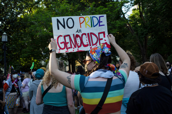 LGBT: Let’s Go Bomb Tel Aviv vs. There’s no pride in Genocide